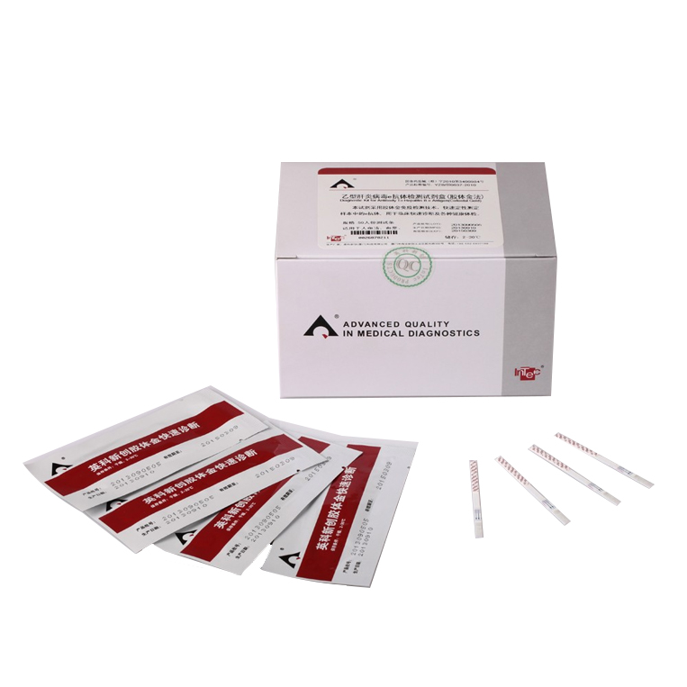 乙型肝炎病毒核心抗體檢測試劑（膠體金法）